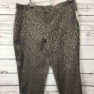 Metallic ankle Cato size 16 pants new